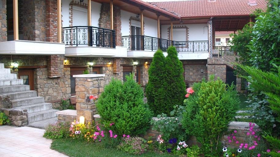 Апартаменты Spitiko Като-Лутраки Экстерьер фото